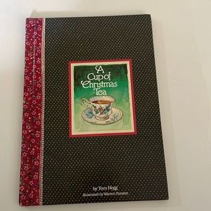 A cup of Christmas Tea vintage book 1982